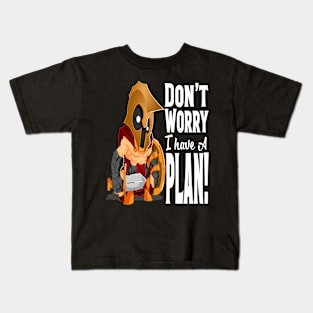 Don't Worry I Have A Plan RPG Gamer Kids T-Shirt